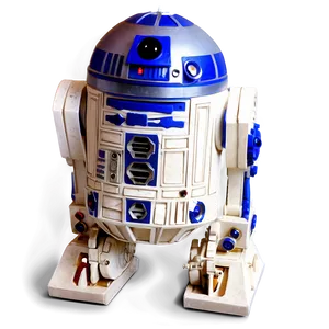Detailed R2d2 Droid Design PNG Iwf76 PNG