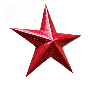 Detailed Red Star PNG Qud62 PNG