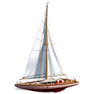 Detailed Sailboat Rigging PNG Usu28 PNG