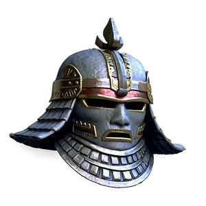 Detailed Samurai Helmet Png Vki PNG image