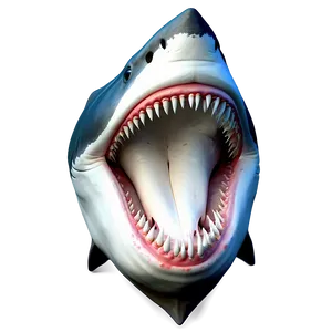 Detailed Shark Jaw Drawing Png 06292024 PNG image