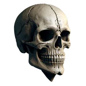 Detailed Skull Face Sketch Png 67 PNG image