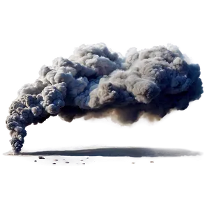 Detailed Smoke Explosion Drawing Png 06272024 PNG image