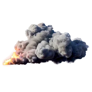 Detailed Smoke Explosion Drawing Png Nkp PNG image