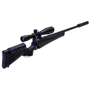 Detailed Sniper Rifle Model Png 06262024 PNG image