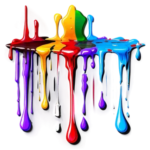 Detailed Spray Paint Drip PNG Wsi57 PNG