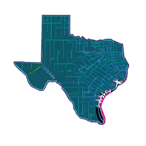 Detailed Texas Outline Png 68 PNG image