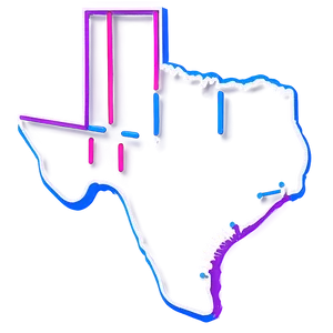 Detailed Texas Outline Png Jsb PNG image