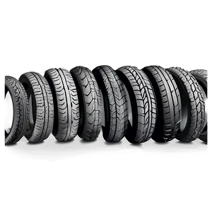 Detailed Tire Tread Illustration Png 06272024 PNG image