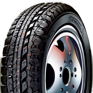 Detailed Tire Tread Illustration Png 06272024 PNG image