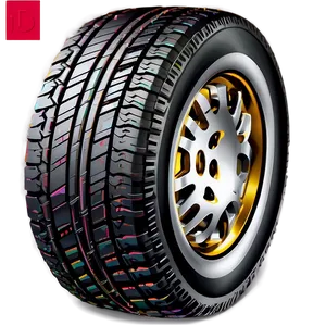 Detailed Tire Tread Illustration Png Jml19 PNG image