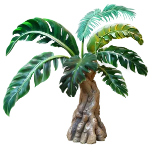 Detailed Tropical Plants PNG 06252024
