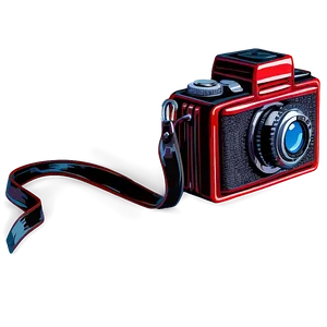 Detailed Vintage Camera PNG 48 PNG