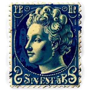 Detailed Vintage Stamp Replica PNG Uqj PNG