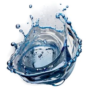 Detailed Water Splash PNG 05042024