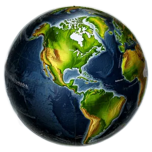 Detailed World Map Drawing PNG Qwx