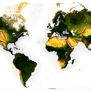 Detailed World Map Png Aap88 PNG image