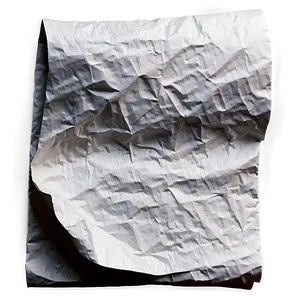 Detailed Wrinkled Paper PNG Uex73