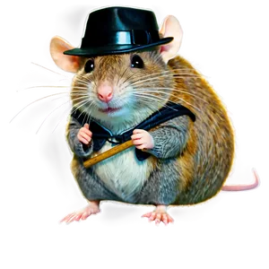 Detective Rat Png Viv17 PNG image