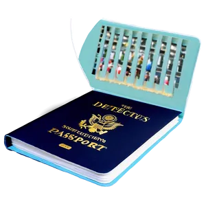 Detective's Passport Clue Png Dte7 PNG image