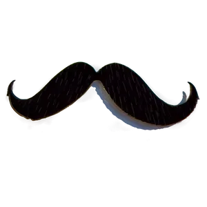 Detective Style Mustache PNG 05042024