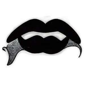 Detective Style Mustache PNG 89