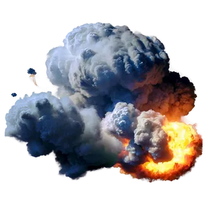 Detonation And Fireball Png 04302024 PNG image