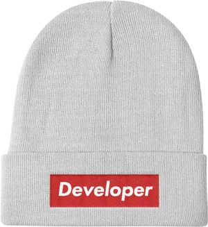 Developer Beanie Hat PNG image