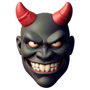 Devil Emoji Flat Design Png 6 PNG image