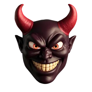 Devil Emoji For Halloween Png Qqr PNG image