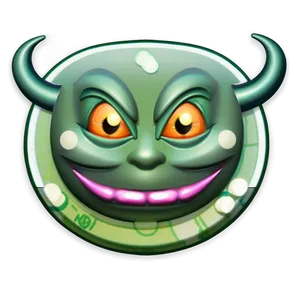 Devil Emoji With Money Eyes Png Ful99 PNG image