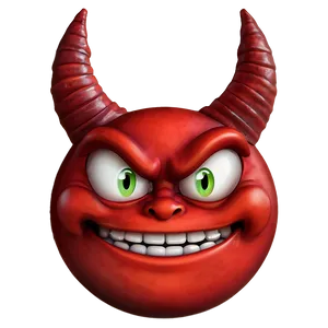 Devil Emoji With Money Eyes Png Kxb PNG image