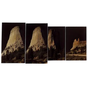 Devil's Tower Monument Wyoming Png 18 PNG image