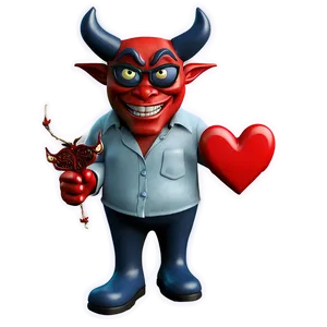 Devil With Heart Png Ufv65 PNG image