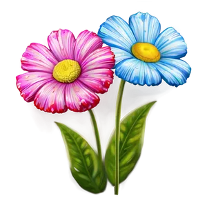 "dewdrop Delights: Fresh Flower PNG" C