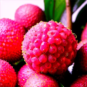 Dewy Fresh Lychee PNG 06252024