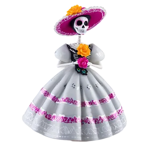 Dia De Los Muertos Catrina Figure Png 54 PNG image