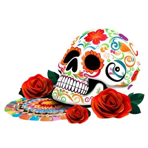Dia De Los Muertos Community Gatherings PNG Mfr75 PNG
