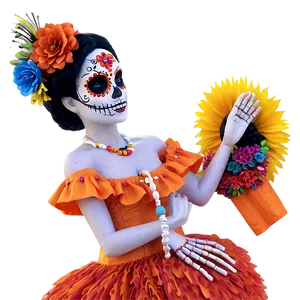 Dia De Los Muertos Street Festivities Png 06112024 PNG image