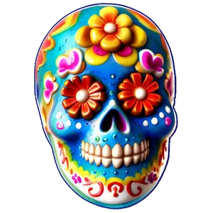 Dia De Los Muertos Symbolic Artifacts PNG 87