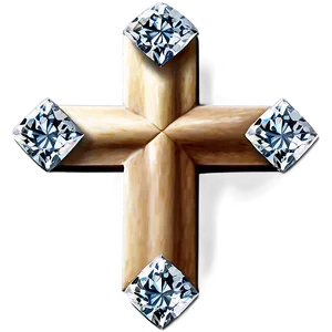 Diamond Cross PNG 16 PNG