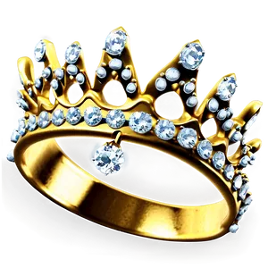 Diamond Crown PNG Fjg28