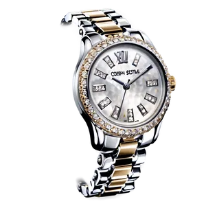 Diamond Encrusted Watch PNG Qxa PNG