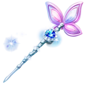 Diamond Fairy Wand Png 30 PNG image