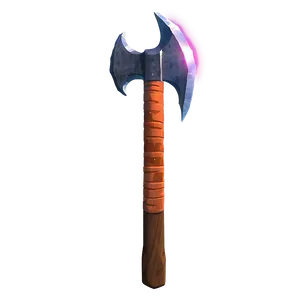 Diamond Pickaxe During Sunset PNG Nxd