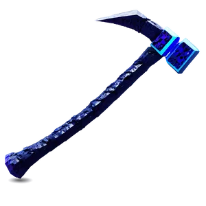 Diamond Pickaxe In Lava PNG Ymv