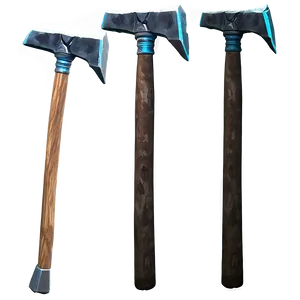 Diamond Pickaxe In The Dark Png Jyt56 PNG image