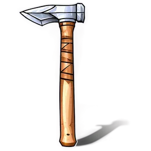 Diamond Pickaxe On Sandstone PNG 44