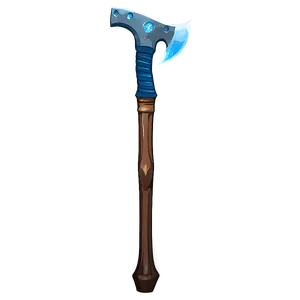 Diamond Pickaxe With Leather Grip PNG 14