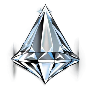 Diamond Radiance Outline PNG Sio96